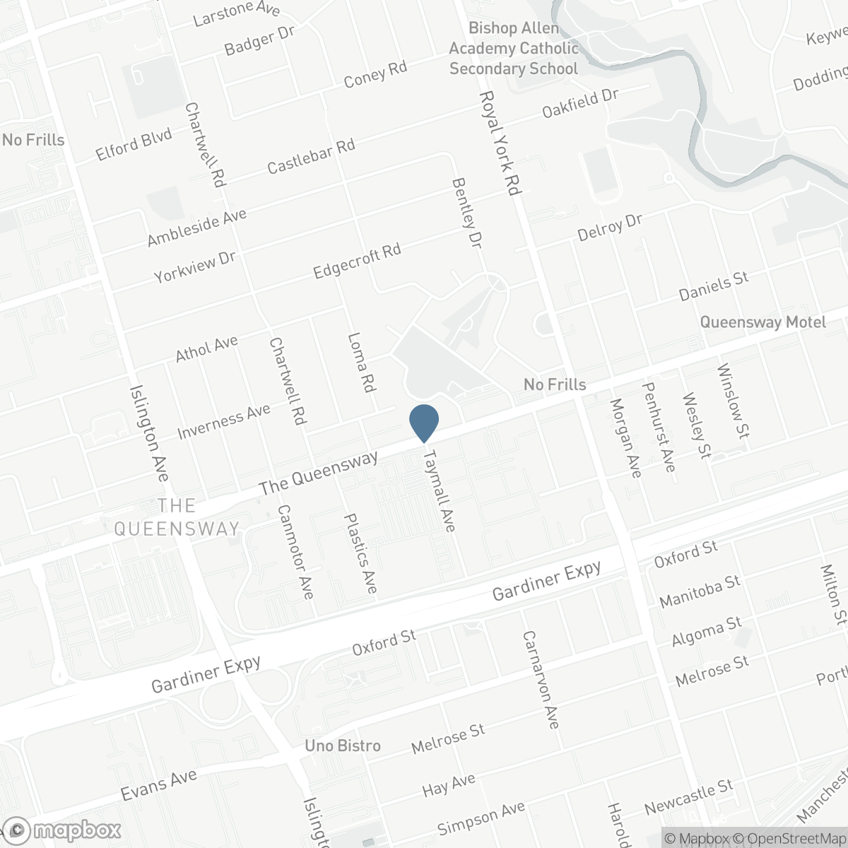 794 THE QUEENSWAY, Toronto, Ontario M8Z 1N5